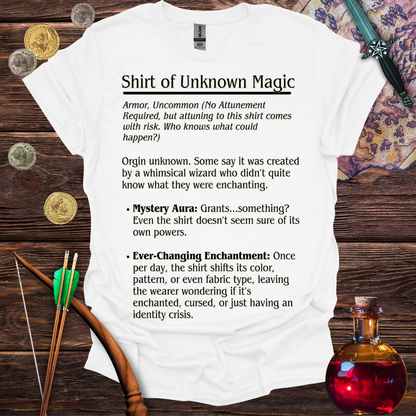 Shirt of Unknown Magic T-Shirt