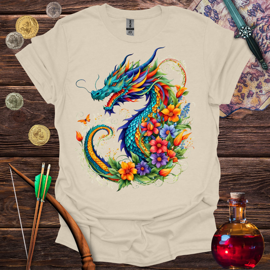 Petals and Scales Dragon T-Shirt