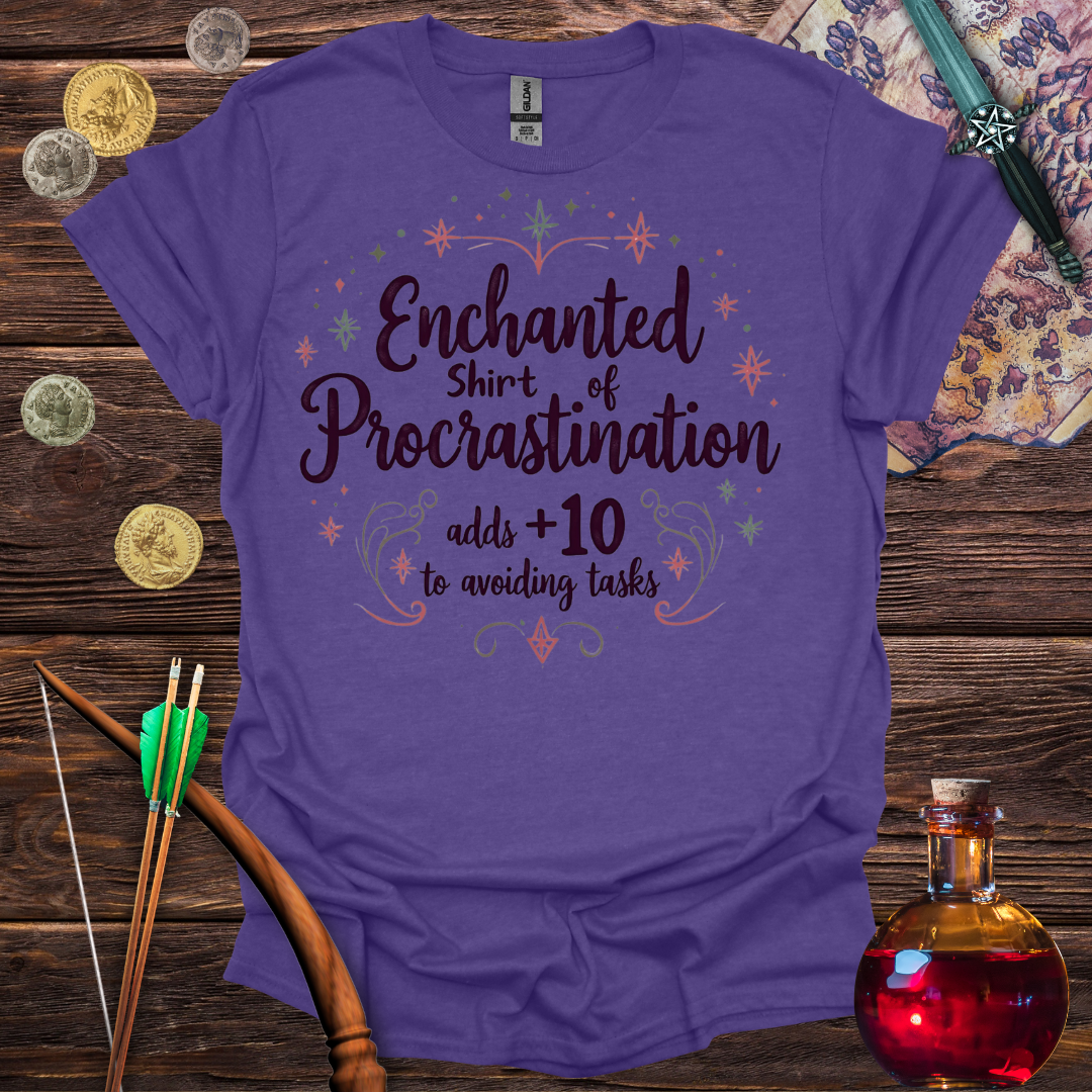 Shirt of Procrastination T-Shirt