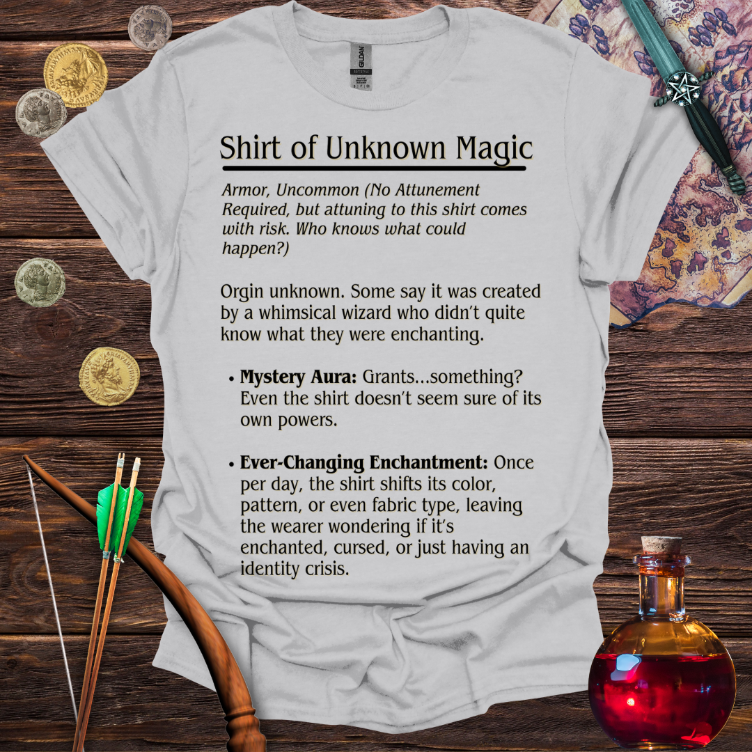 Shirt of Unknown Magic T-Shirt