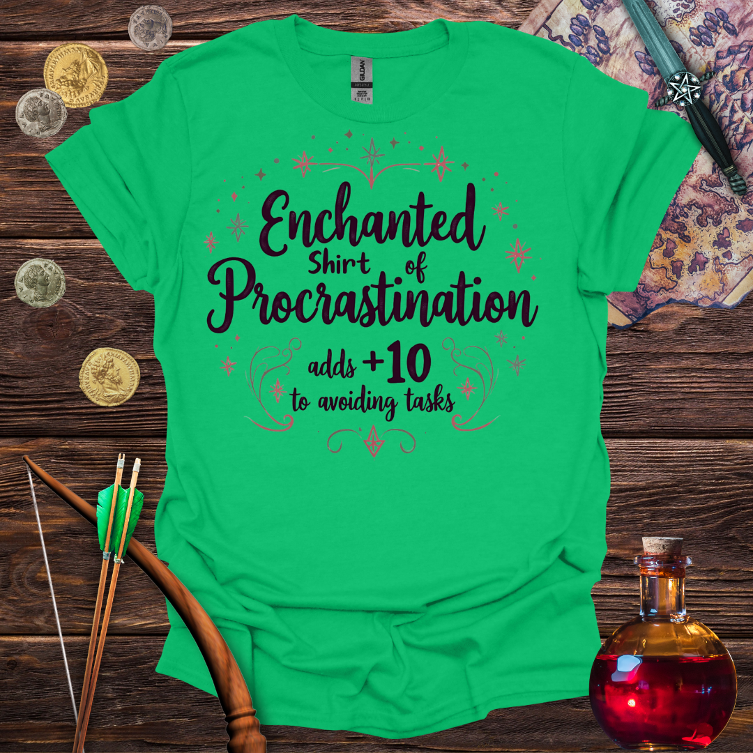 Shirt of Procrastination T-Shirt