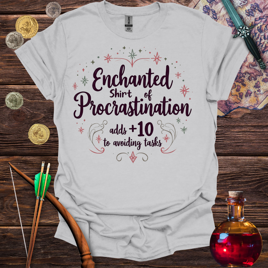 Shirt of Procrastination T-Shirt