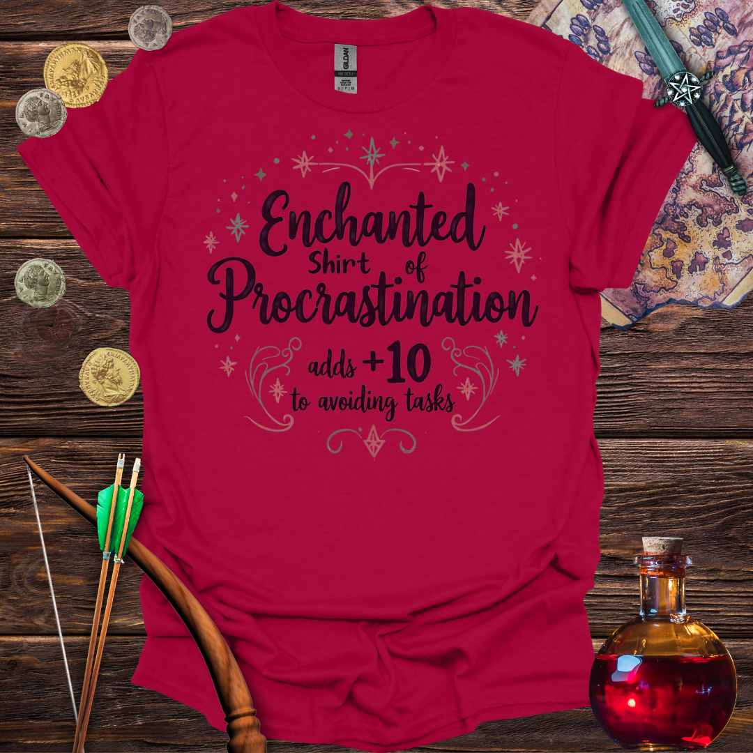 Shirt of Procrastination T-Shirt