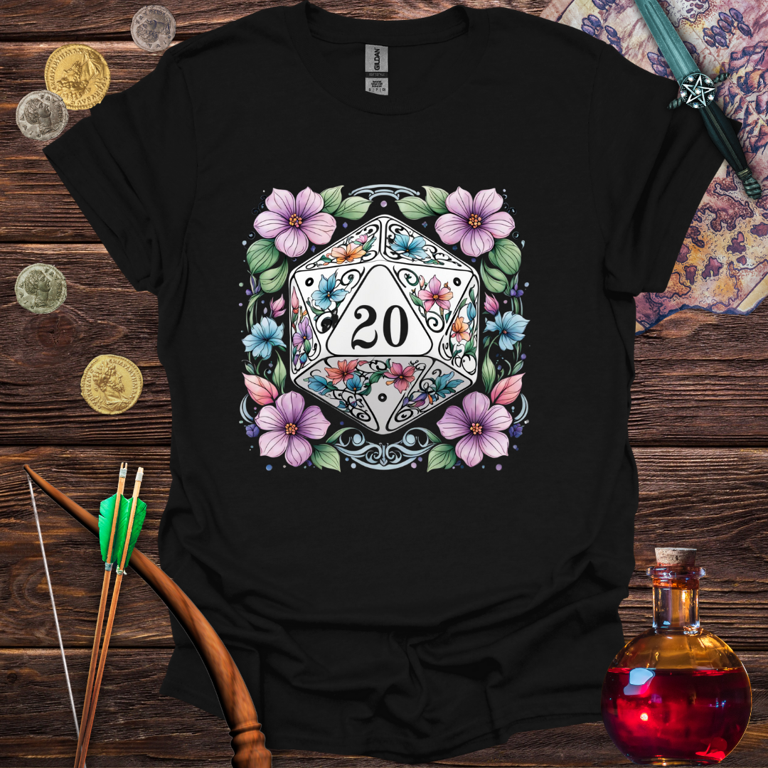 Dice in Bloom T-shirt