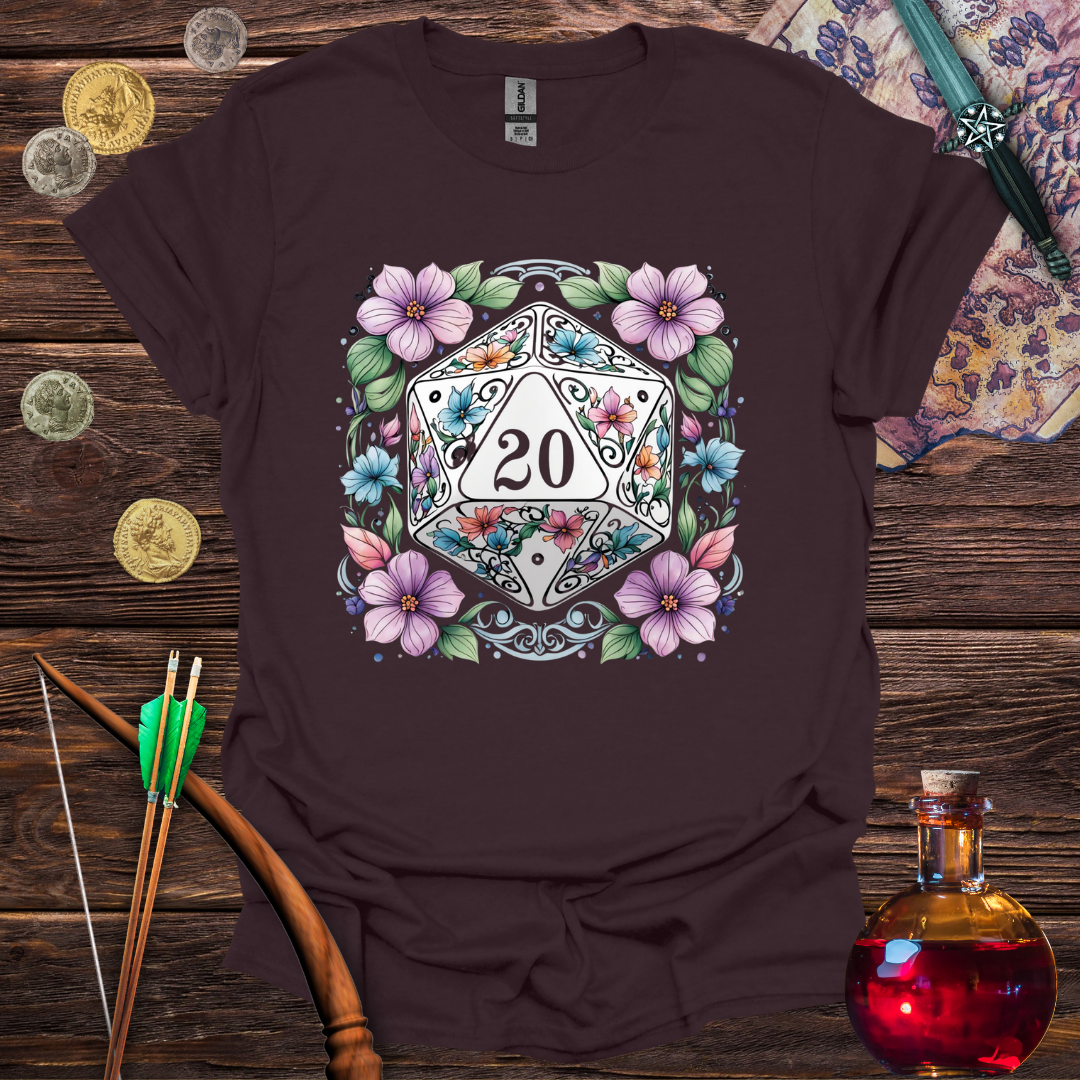 Dice in Bloom T-shirt