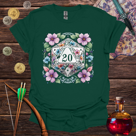 Dice in Bloom T-shirt