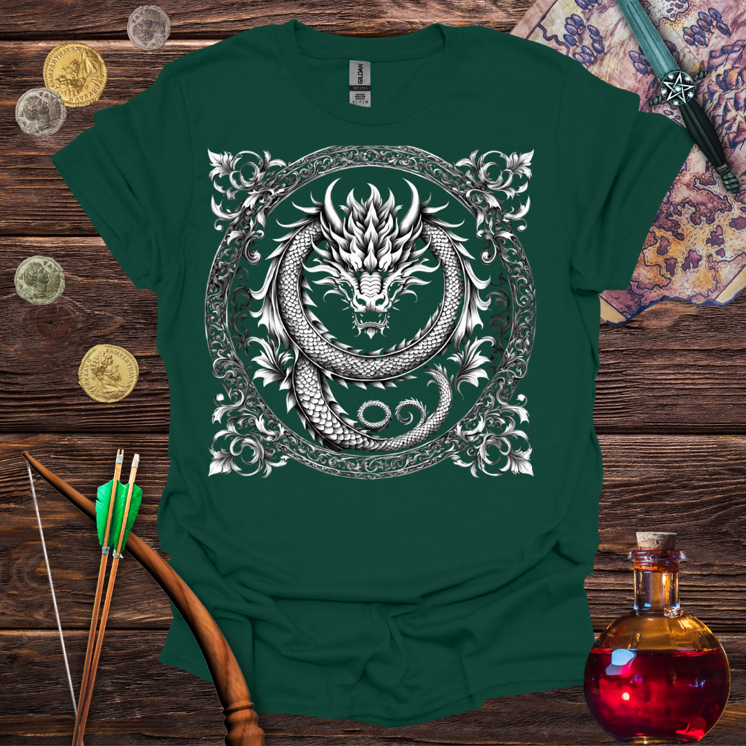 Dragon Spiral Crest T-shirt