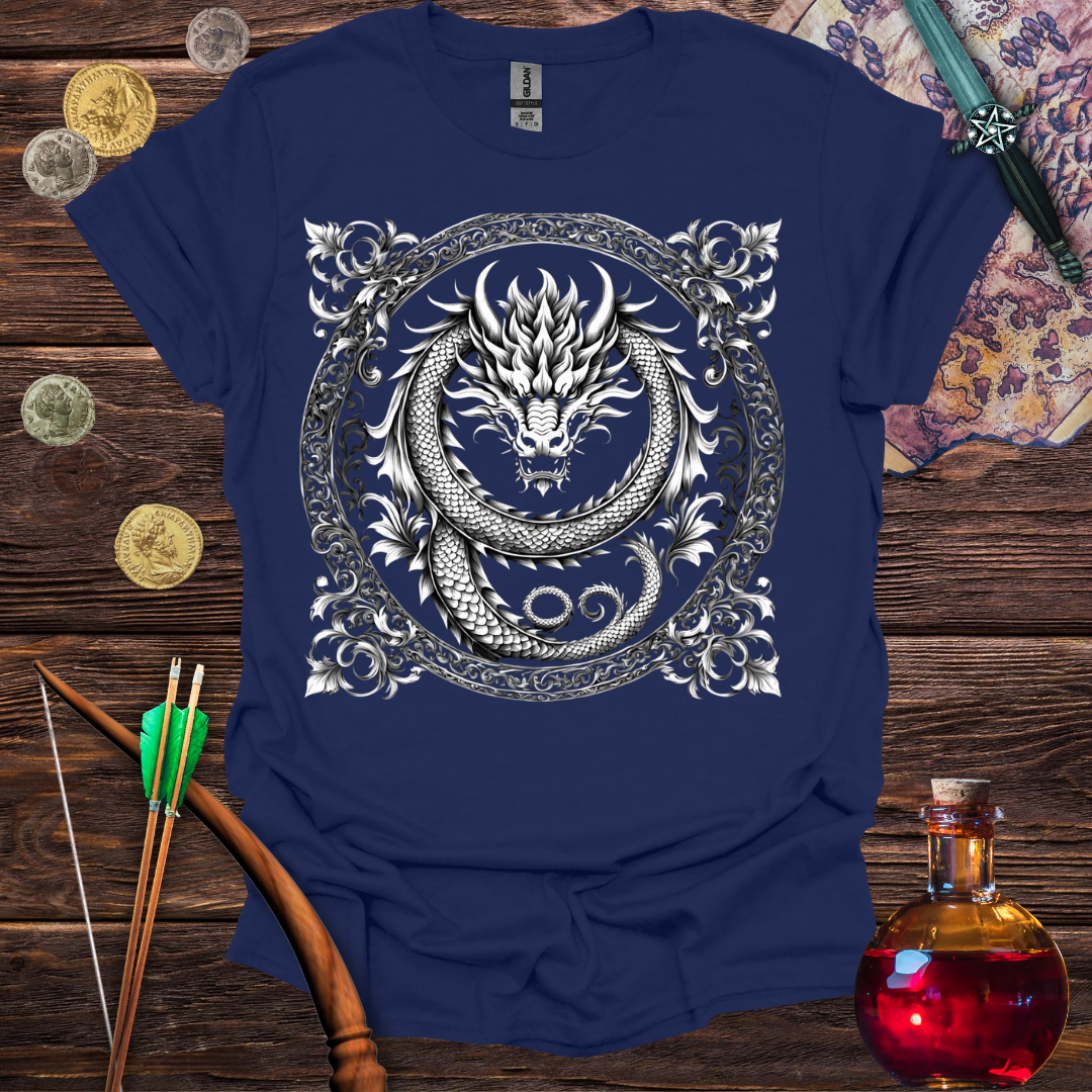 Dragon Spiral Crest T-shirt