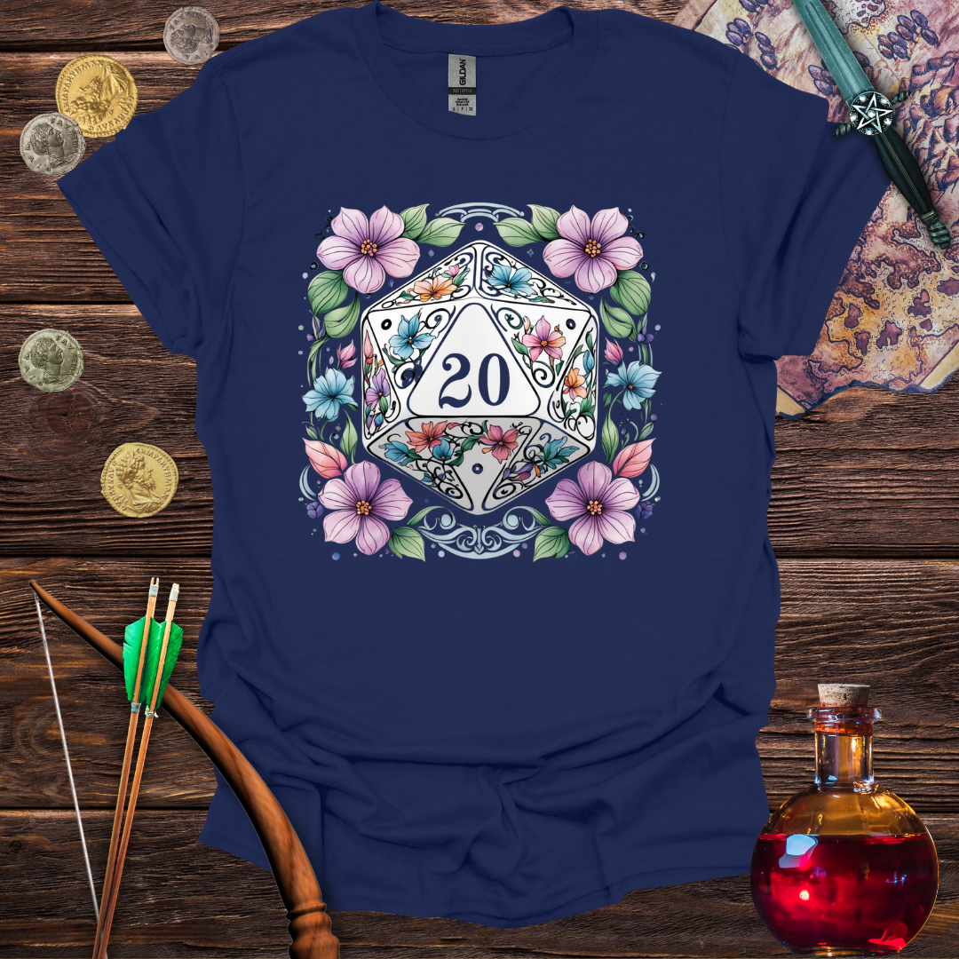 Dice in Bloom T-shirt