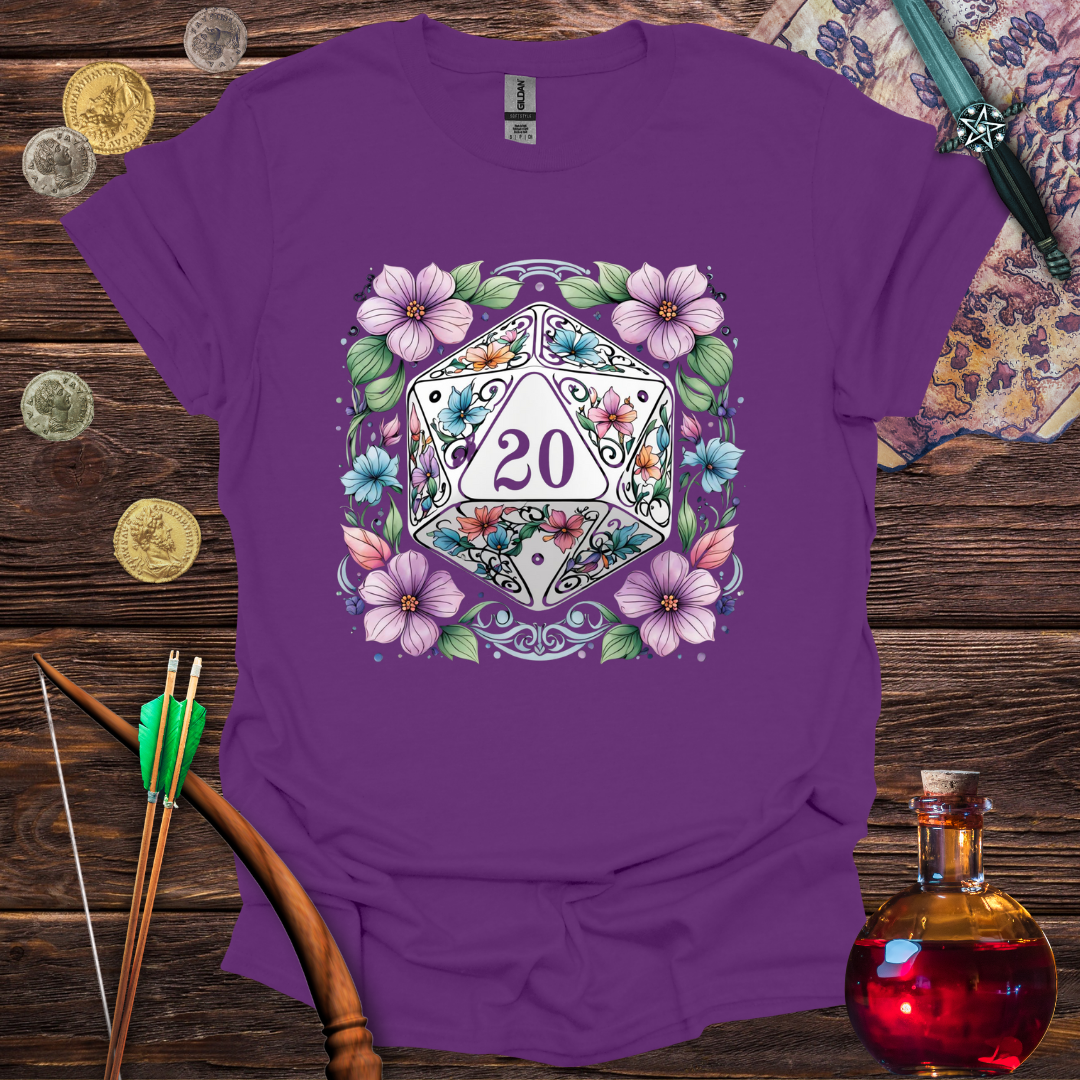 Dice in Bloom T-shirt